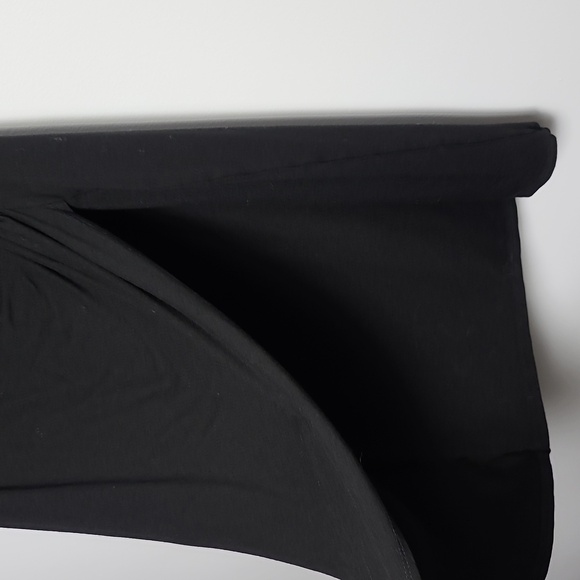 ANN TAYLOR Faux Wrap Midi Dress V-Neck Cap Sleeve Short Pullover Size Small - Picture 12 of 12